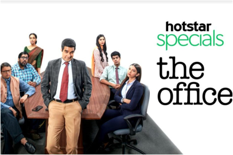 Watch this series about office life on Hostar with The Office.