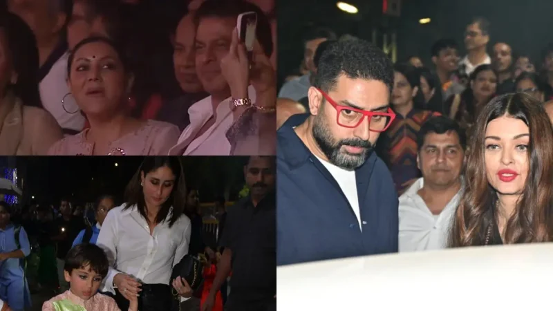 SRK, Abhishek & Aishwarya Groove At School Event”