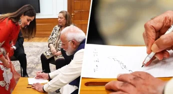 Kareena Shares PM Modi’s Note for Sons, Pics from Delhi Visit”