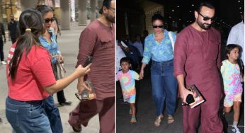 “Taimur Helps Kareena By Carrying Her Heels”