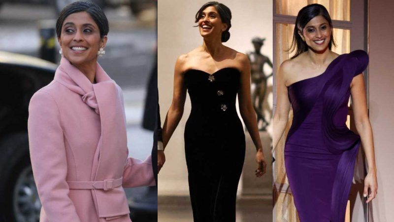Usha Vance’s Cannes Saree Look – Deepika’s Twin?