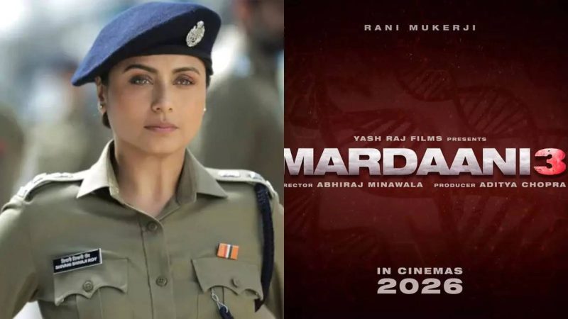 “Mardaani 3 First Look: Rani Mukerji Returns As Fearless Cop”