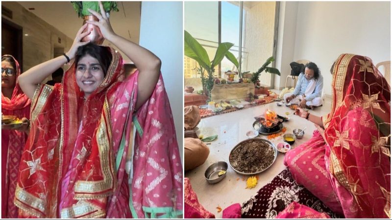 “Alia Bhatt Meets Her Viral Mimic Chandni In Fun Ad Shoot”