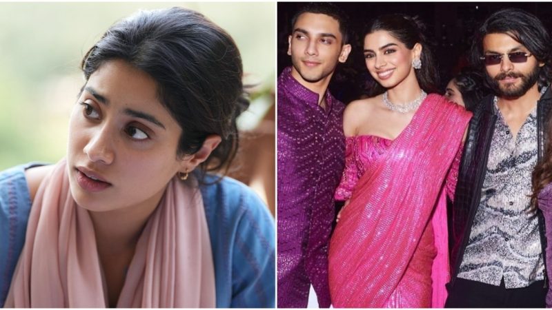 Janhvi’s Cannes Debut: Shikhar & Khushi Cheer Her On