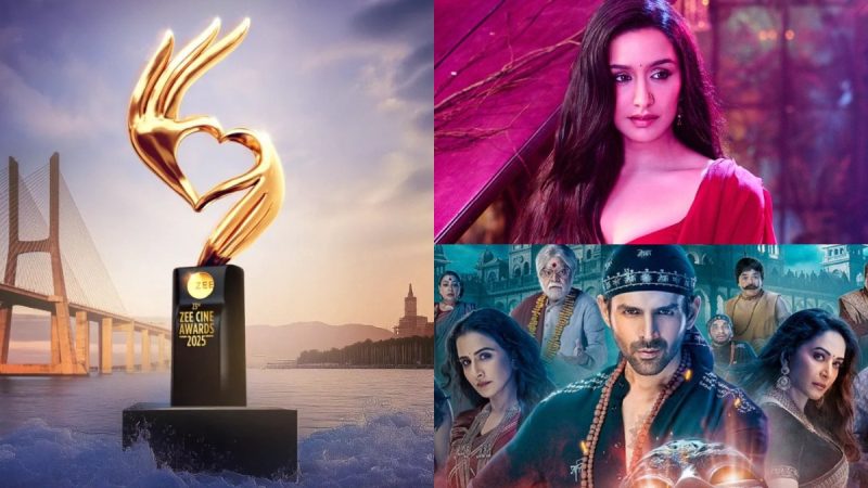 Zee Awards 2025: Kartik, Shraddha Win Big