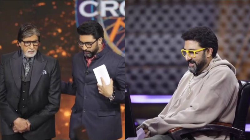 “Amitabh Reacts To Abhishek’s Haaye Garmi Moves”