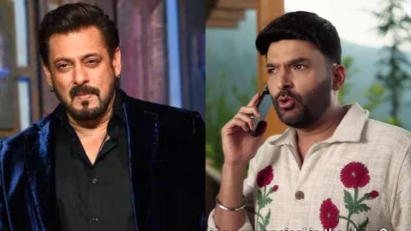 Salman Jokes About Aamir’s Marriages On Kapil’s Show”
