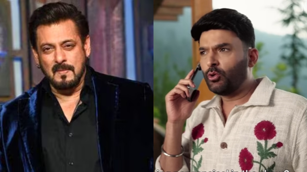Salman Jokes About Aamir’s Marriages On Kapil’s Show”