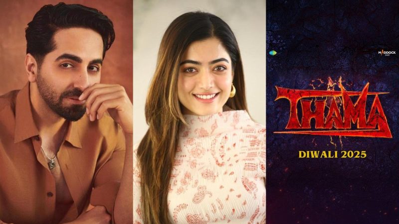 First Look Of Ayushmann, Rashmika & Nawazuddin’s Thama Out
