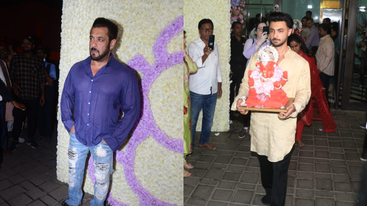 Salman Dances With Family At Ganpati Visarjan