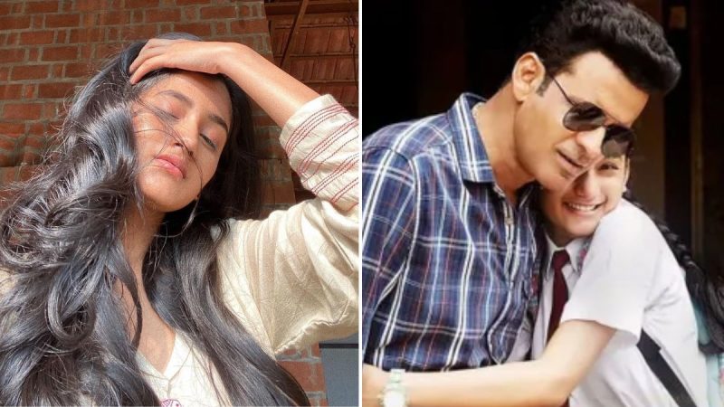 Manoj Bajpayee Helps Ashlesha Thakur Pose For Paparazzi