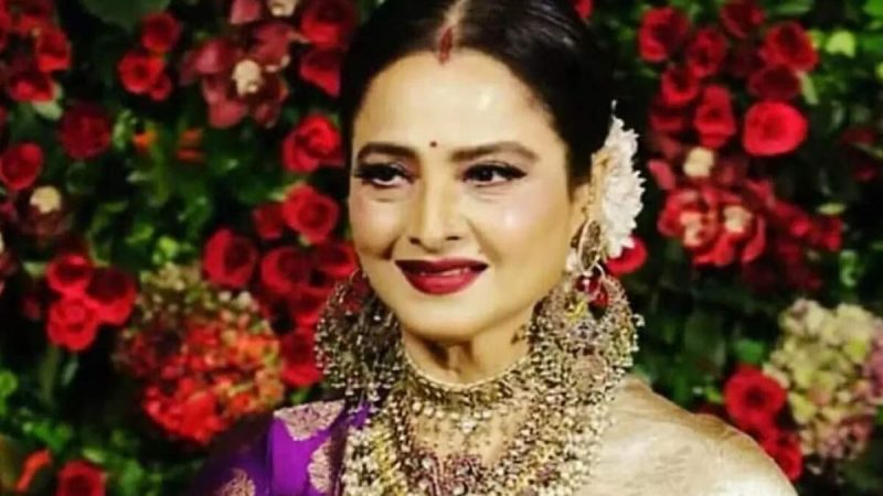 Rekha Shines At Red Sea Fest, Says Films Keep Her Alive.