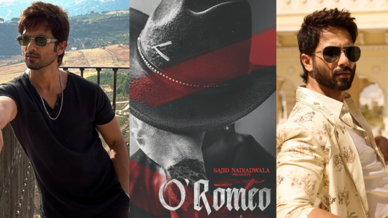 Shahid Kapoor’s O Romeo First Look Out