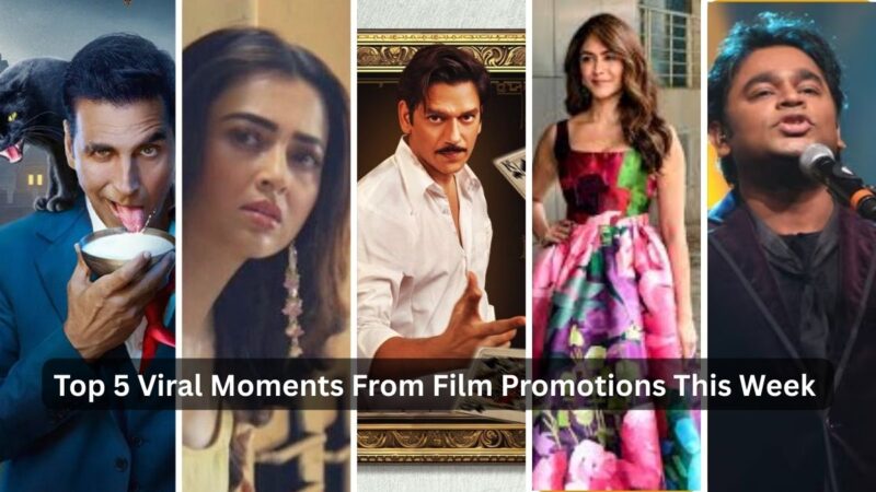Top 5 Sensational Viral Moments From Film Promotions This Week